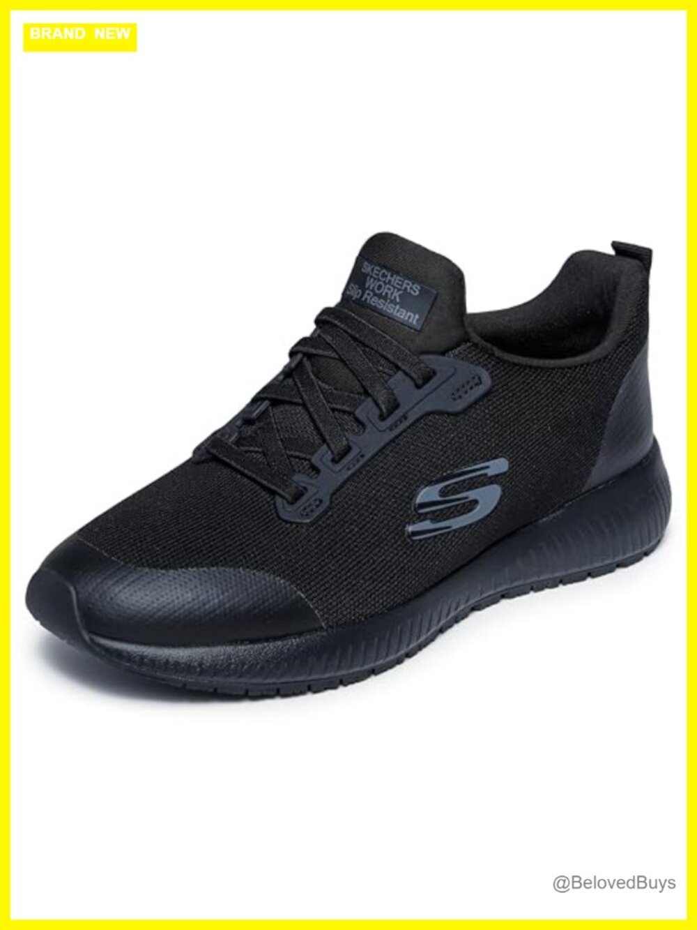 Women's Slip-On Walking Shoes Memory Foam Slip Resistant Work Safety EH Rated